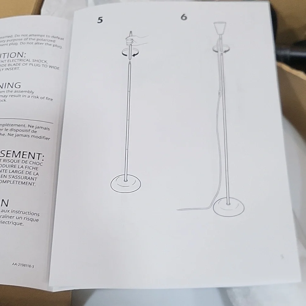 IKEA TÅGARP Floor Lamp - White